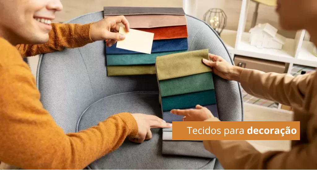 tecidos para decoração