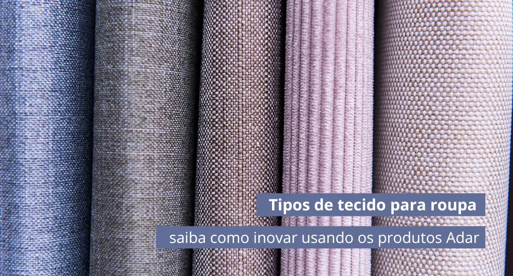 Rolos de tipos de tecido para roupa
